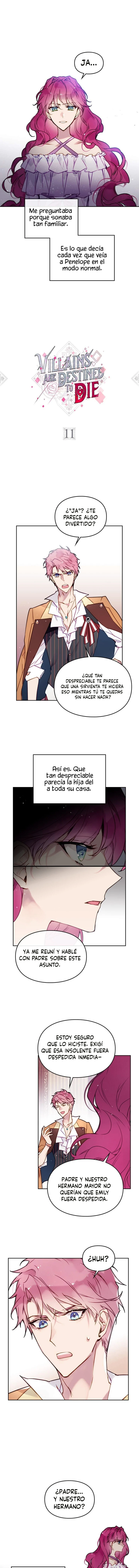 El Único Final De La Villana Es La Muerte Capítulo 11 - Page 1