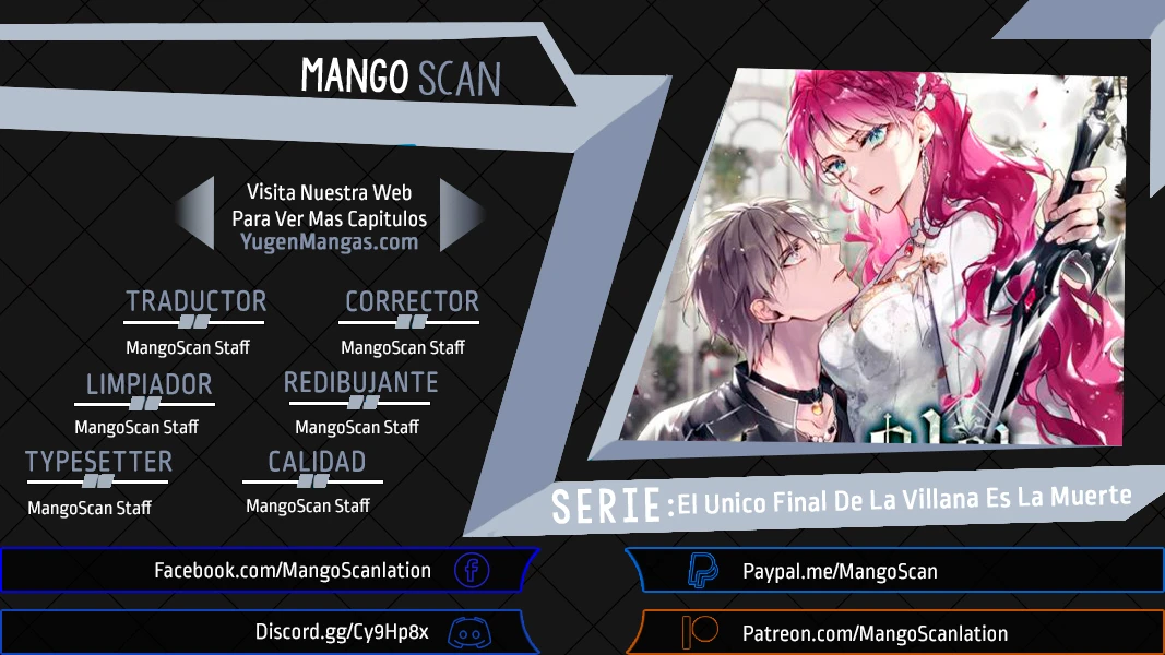 El Único Final De La Villana Es La Muerte Capítulo 125 - Page 1