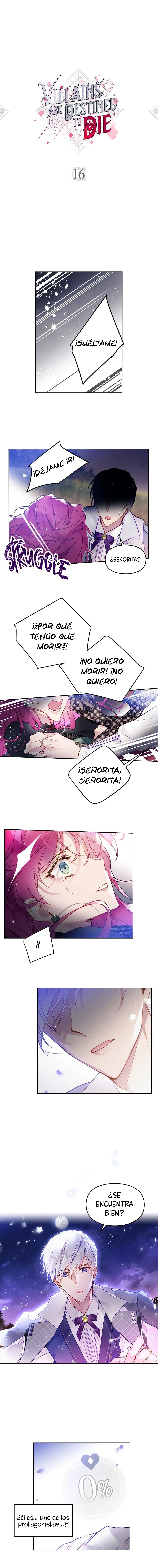 El Único Final De La Villana Es La Muerte Capítulo 16 - Page 1