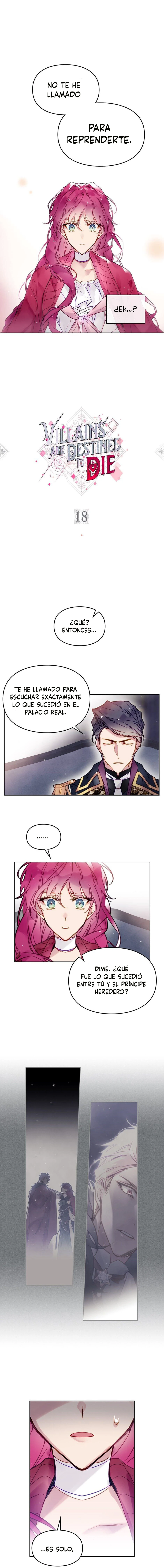 El Único Final De La Villana Es La Muerte Capítulo 18 - Page 1