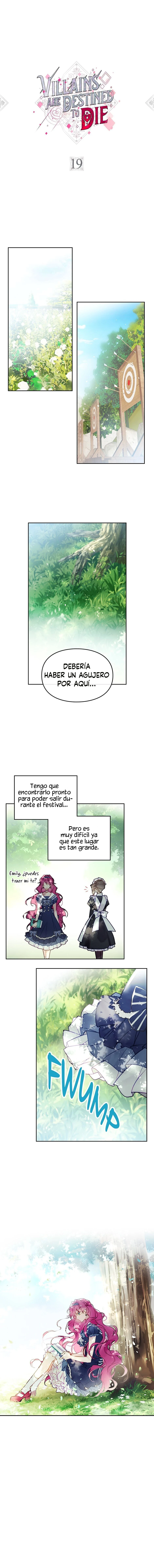 El Único Final De La Villana Es La Muerte Capítulo 19 - Page 1