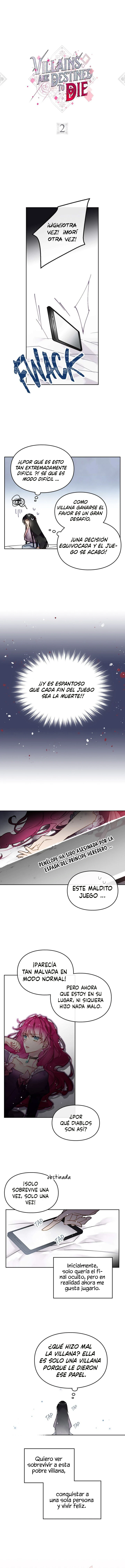 El Único Final De La Villana Es La Muerte Capítulo 2 - Page 1