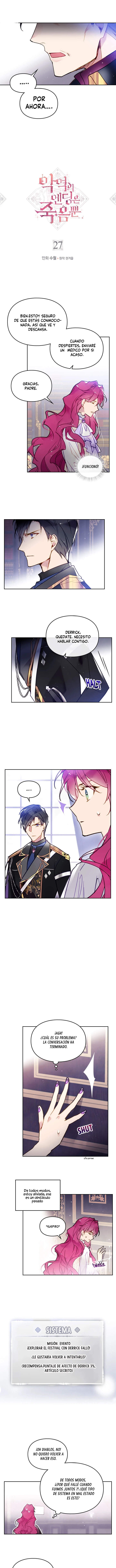 El Único Final De La Villana Es La Muerte Capítulo 27 - Page 1