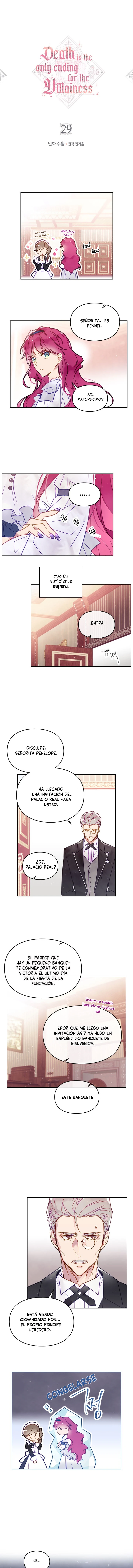 El Único Final De La Villana Es La Muerte Capítulo 29 - Page 1