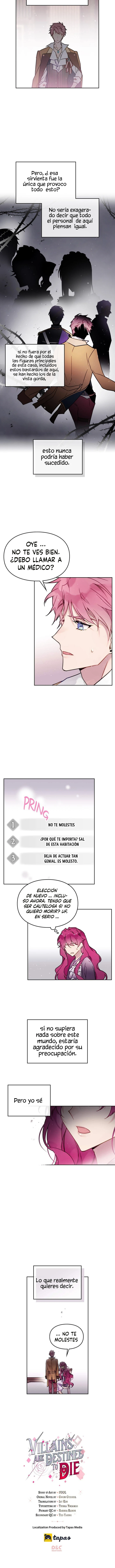 El Único Final De La Villana Es La Muerte Capítulo 3 - Page 6