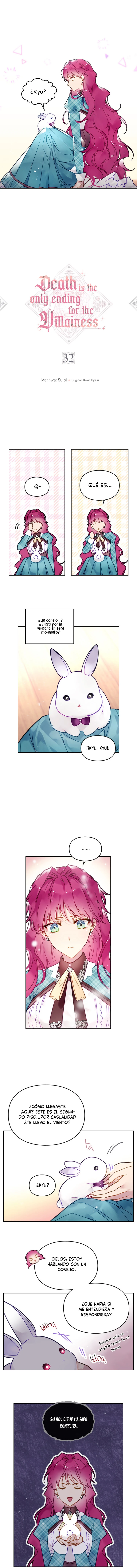 El Único Final De La Villana Es La Muerte Capítulo 32 - Page 1