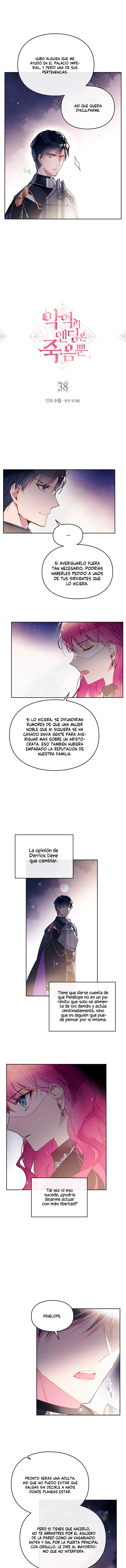 El Único Final De La Villana Es La Muerte Capítulo 38 - Page 1