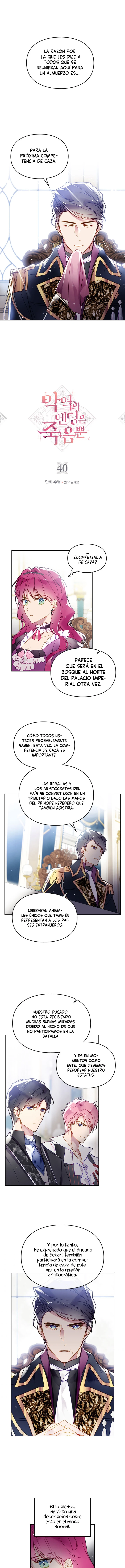 El Único Final De La Villana Es La Muerte Capítulo 40 - Page 1