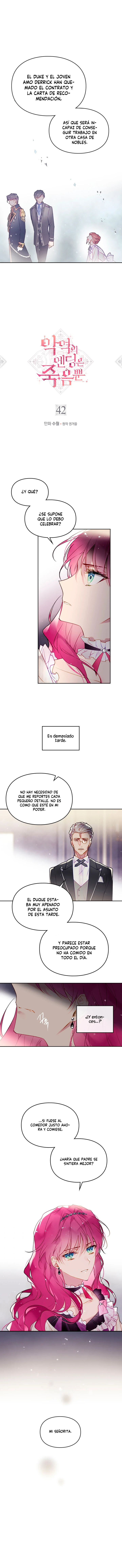 El Único Final De La Villana Es La Muerte Capítulo 42 - Page 1