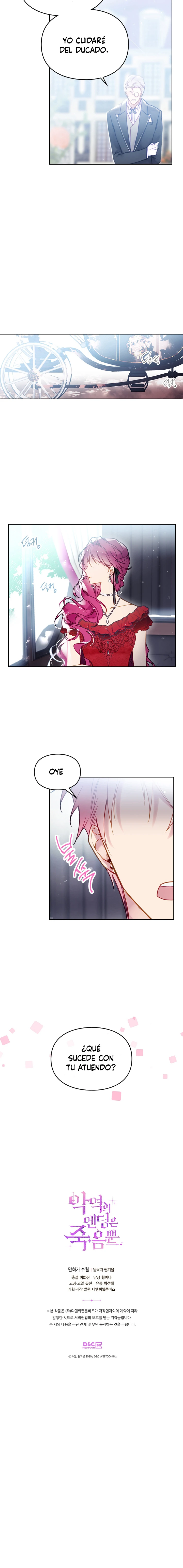 El Único Final De La Villana Es La Muerte Capítulo 55 - Page 9