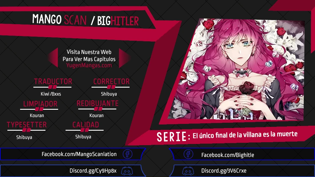 El Único Final De La Villana Es La Muerte Capítulo 62 - Page 1