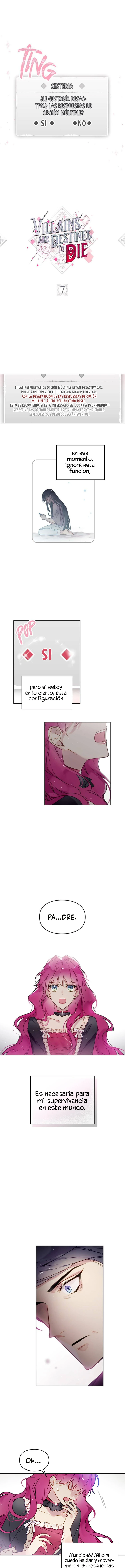 El Único Final De La Villana Es La Muerte Capítulo 7 - Page 1