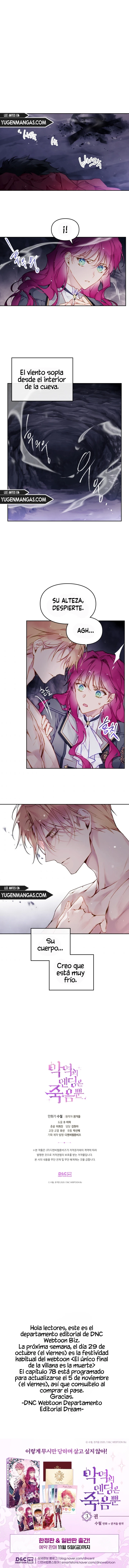 El Único Final De La Villana Es La Muerte Capítulo 75 - Page 11