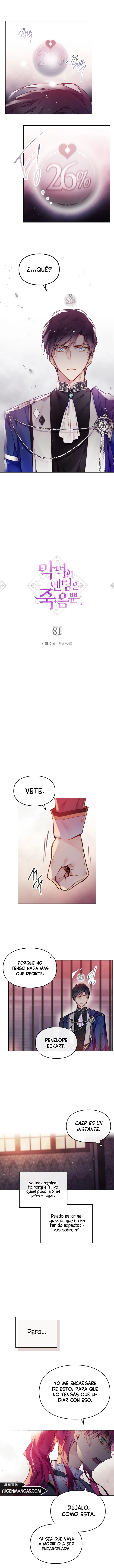 El Único Final De La Villana Es La Muerte Capítulo 81 - Page 3