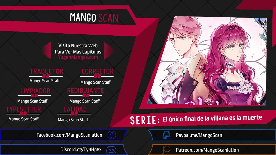 El Único Final De La Villana Es La Muerte Capítulo 85 - Page 1