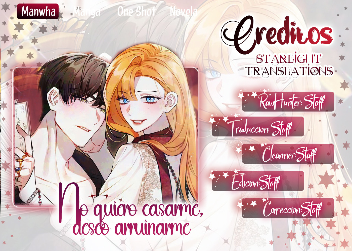 No quiero casarme, Deseo arruinarme Capítulo 36 - Page 1