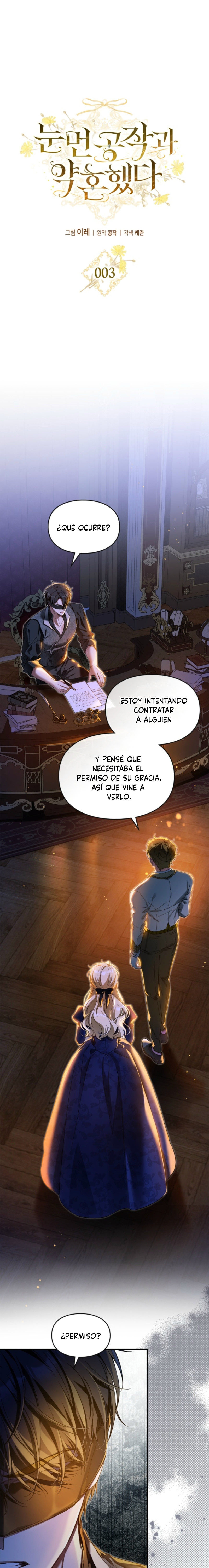 Me comprometí con el duque ciego Capítulo 3 - Page 2