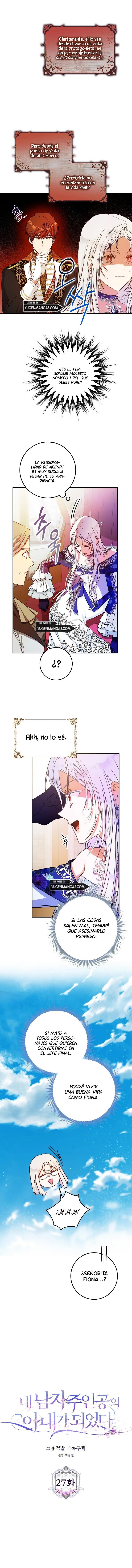 Me Convertí En La Esposa Del Protagonista Masculino Capítulo 27 - Page 4