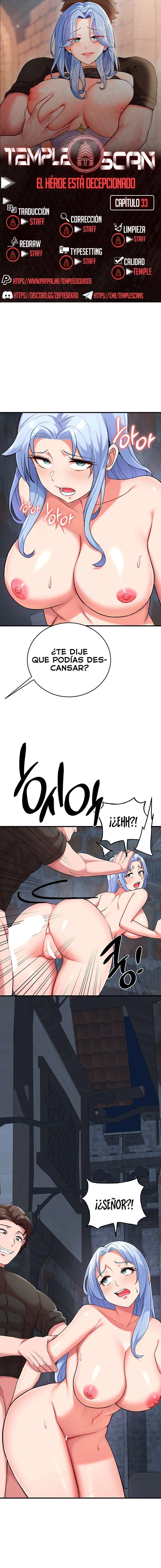El Guerrero está Decepcionado Capítulo 33 - Page 1
