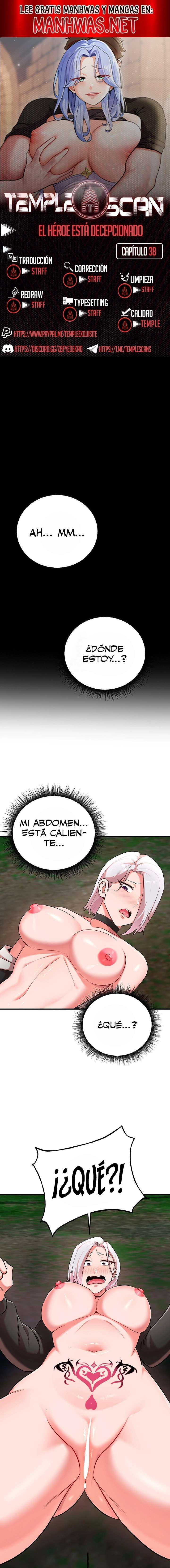 El Guerrero está Decepcionado Capítulo 38 - Page 1