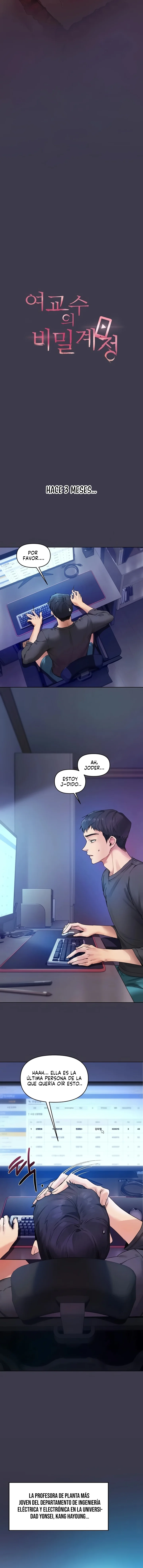 El secreto de la profesora Capítulo 1 - Page 3