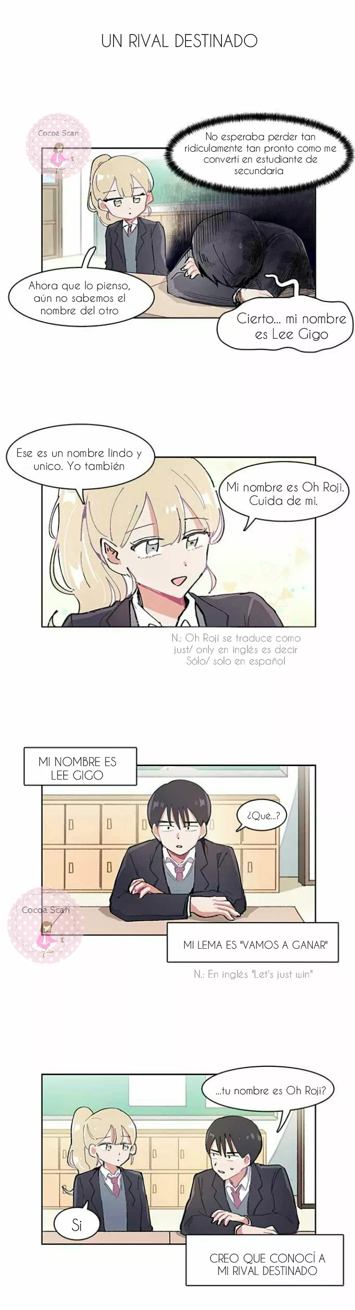 Solo Quiero vencerte Capítulo 1 - Page 21