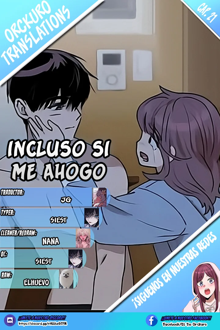 Incluso si me Ahogo Capítulo 21 - Page 1