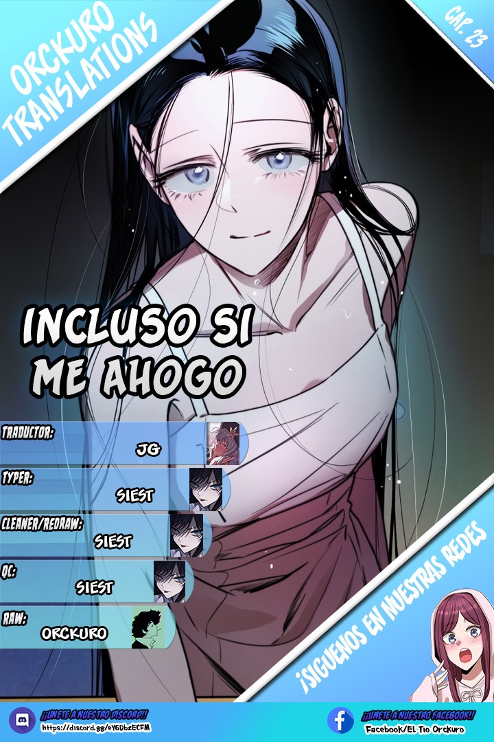 Incluso si me Ahogo Capítulo 23 - Page 1
