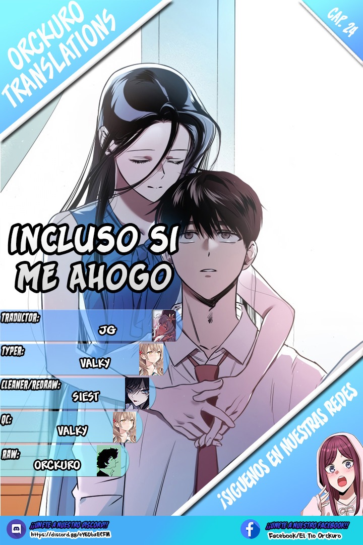 Incluso si me Ahogo Capítulo 24 - Page 1