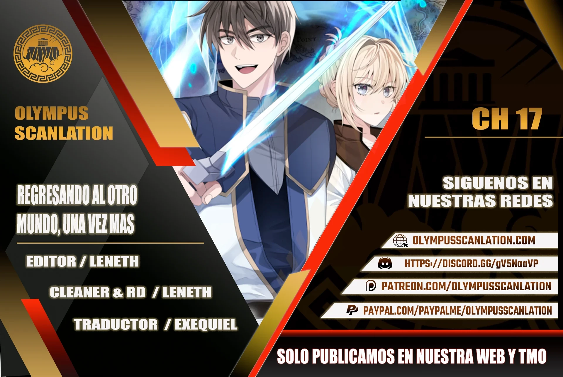 Regresando al Otro Mundo una vez mas. Capítulo 17 - Page 1