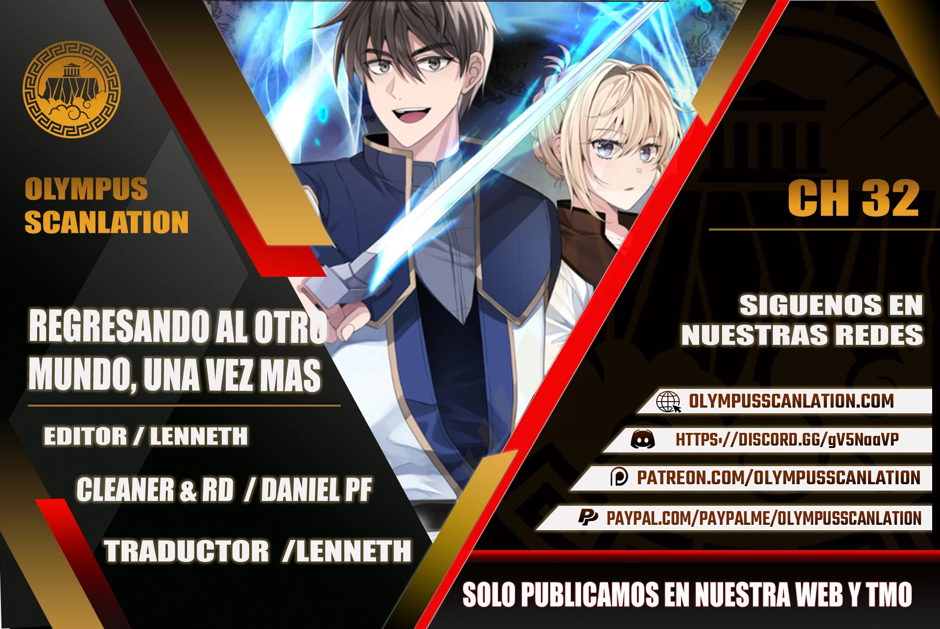 Regresando al Otro Mundo una vez mas. Capítulo 32 - Page 1