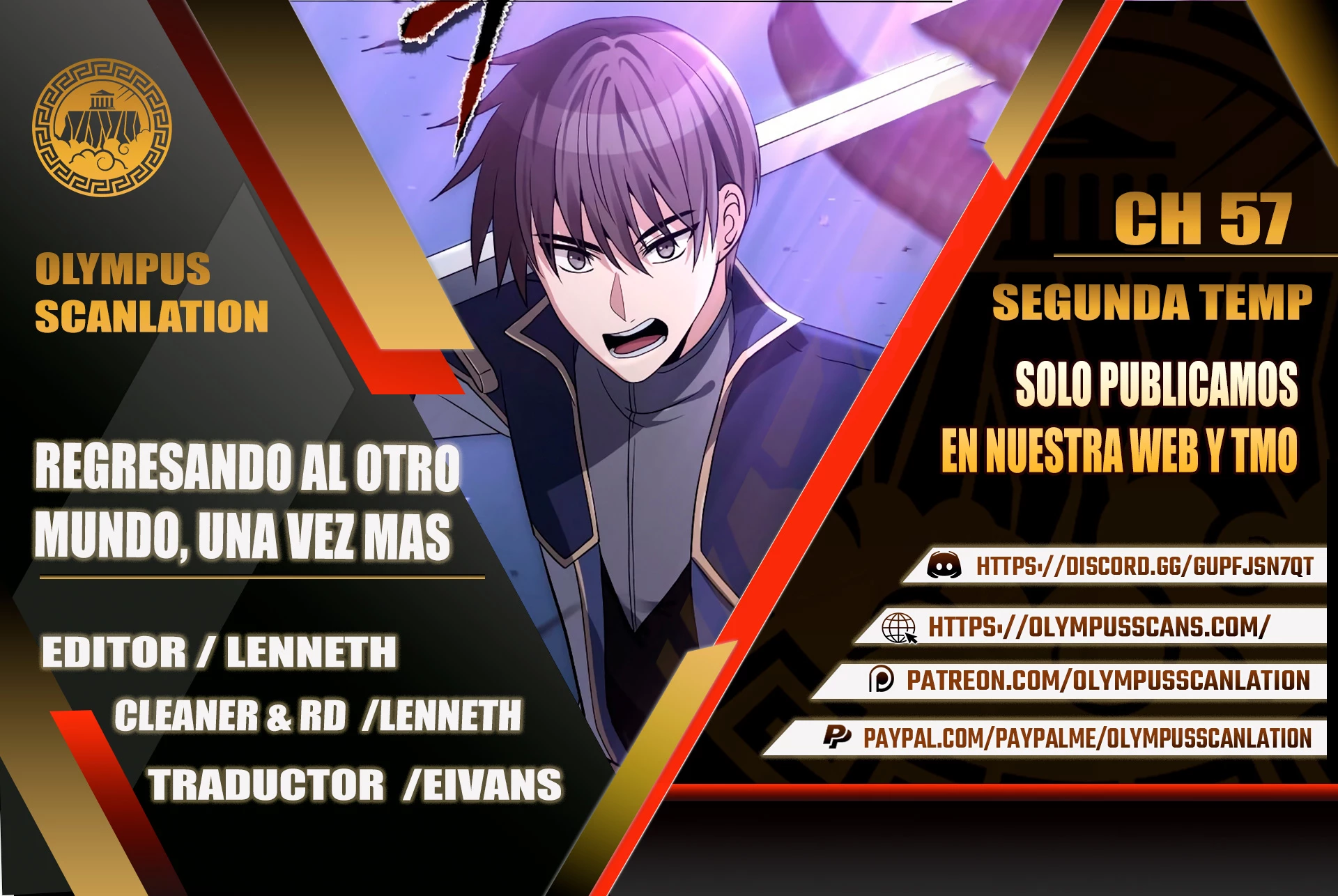 Regresando al Otro Mundo una vez mas. Capítulo 57 - Page 1