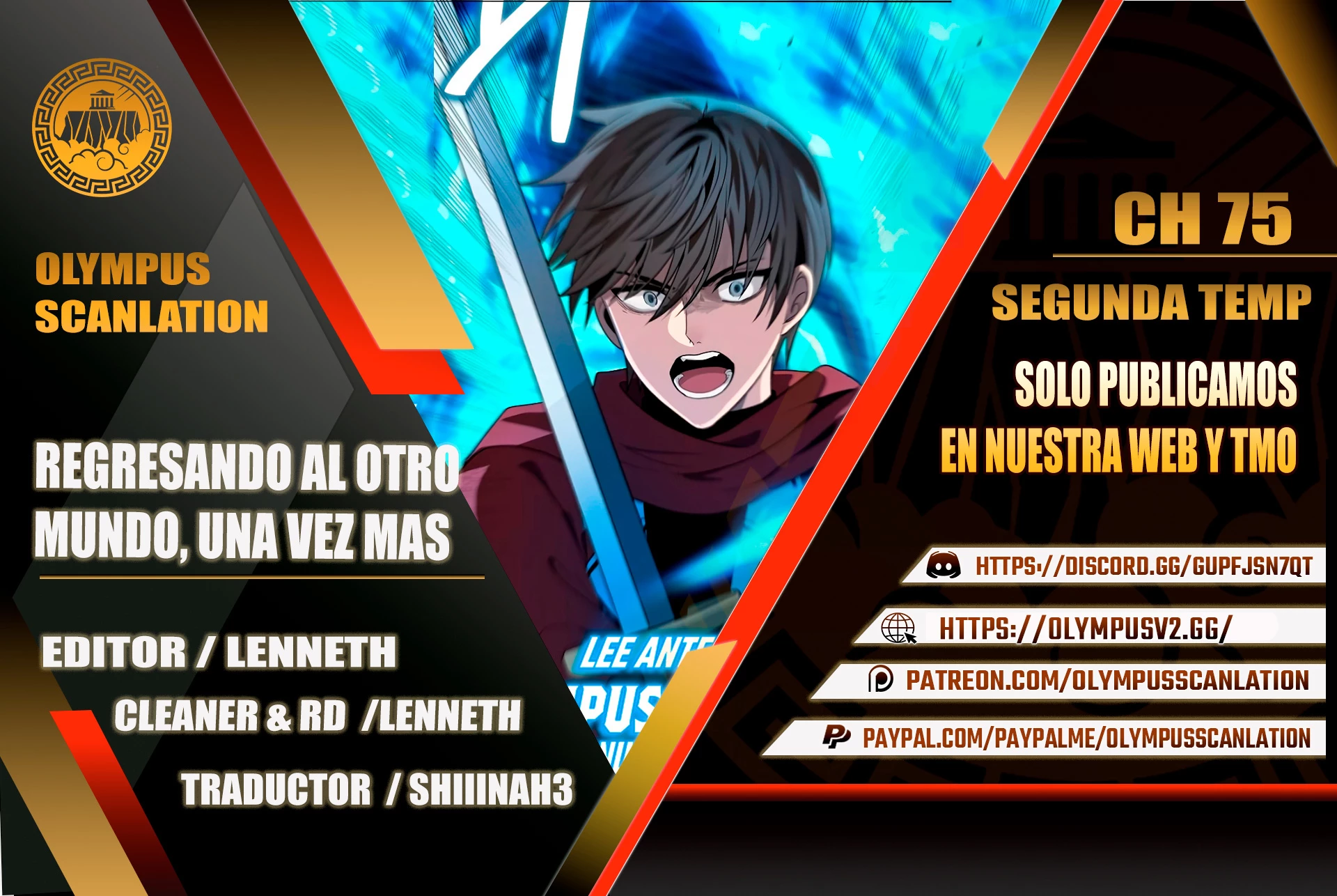 Regresando al Otro Mundo una vez mas. Capítulo 75 - Page 1