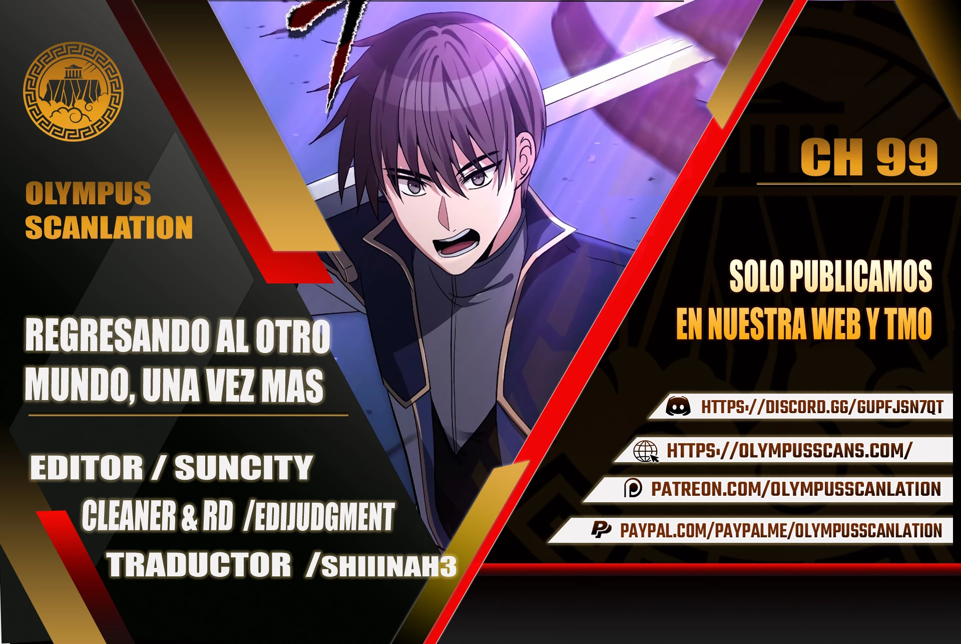 Regresando al Otro Mundo una vez mas. Capítulo 99 - Page 1