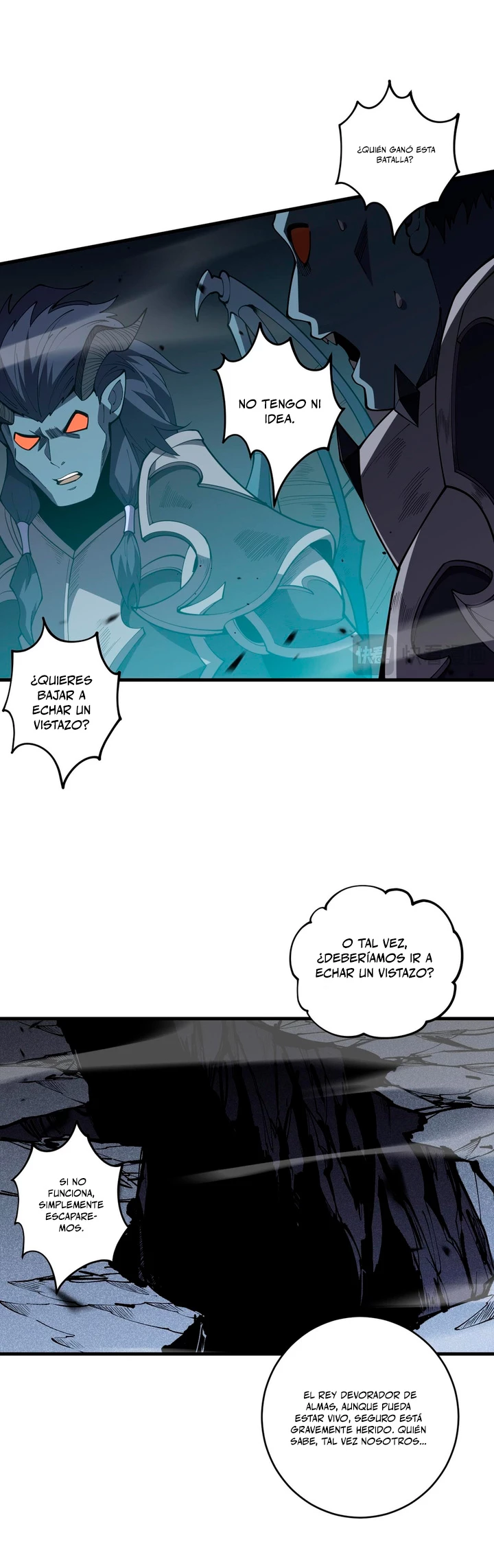 ¡Nigromante¡, ¡Yo soy la plaga! Capítulo 100 - Page 35