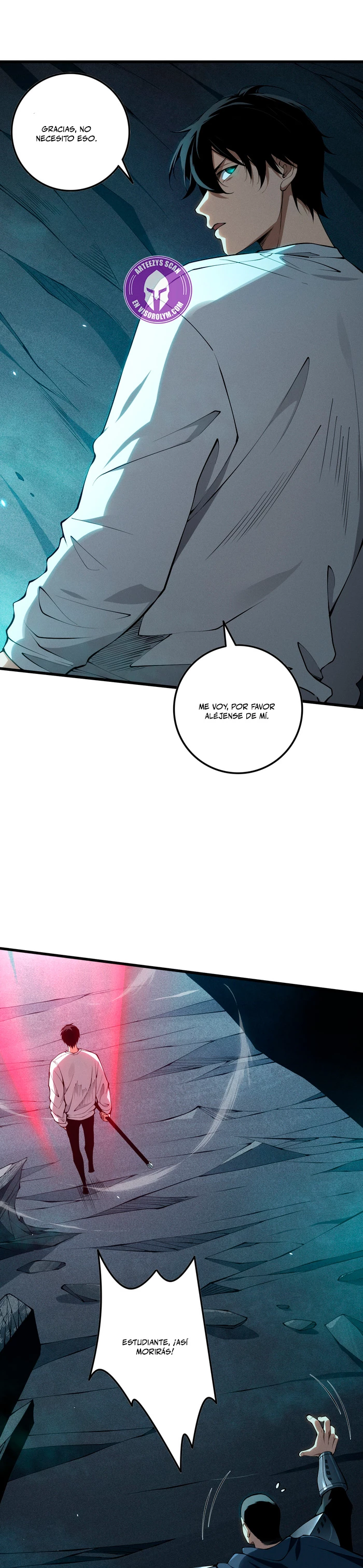 ¡Nigromante¡, ¡Yo soy la plaga! Capítulo 103 - Page 9