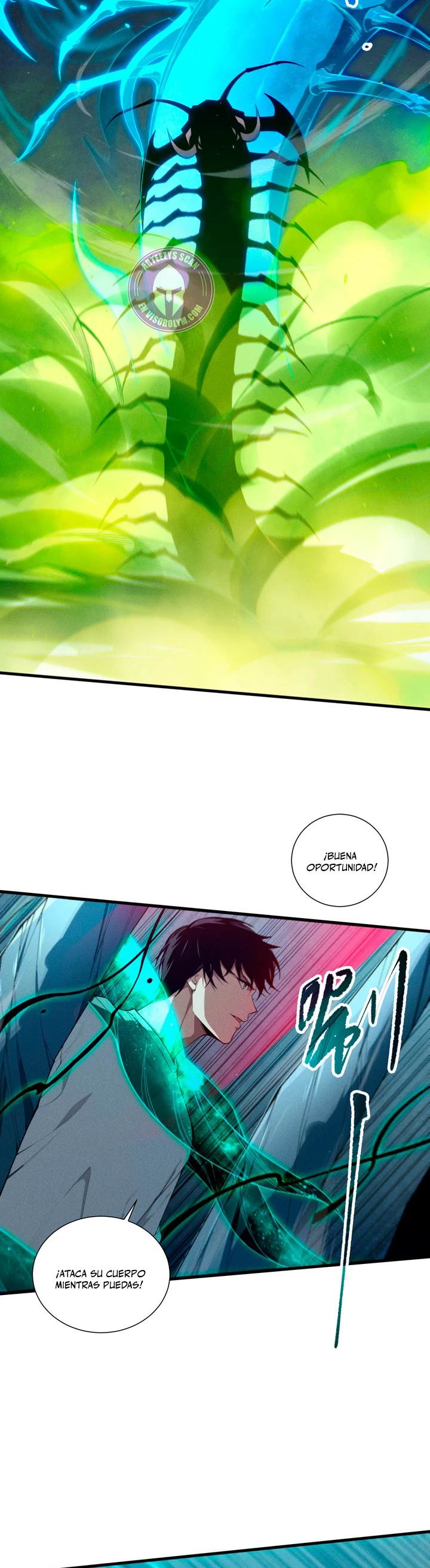 ¡Nigromante¡, ¡Yo soy la plaga! Capítulo 107 - Page 3