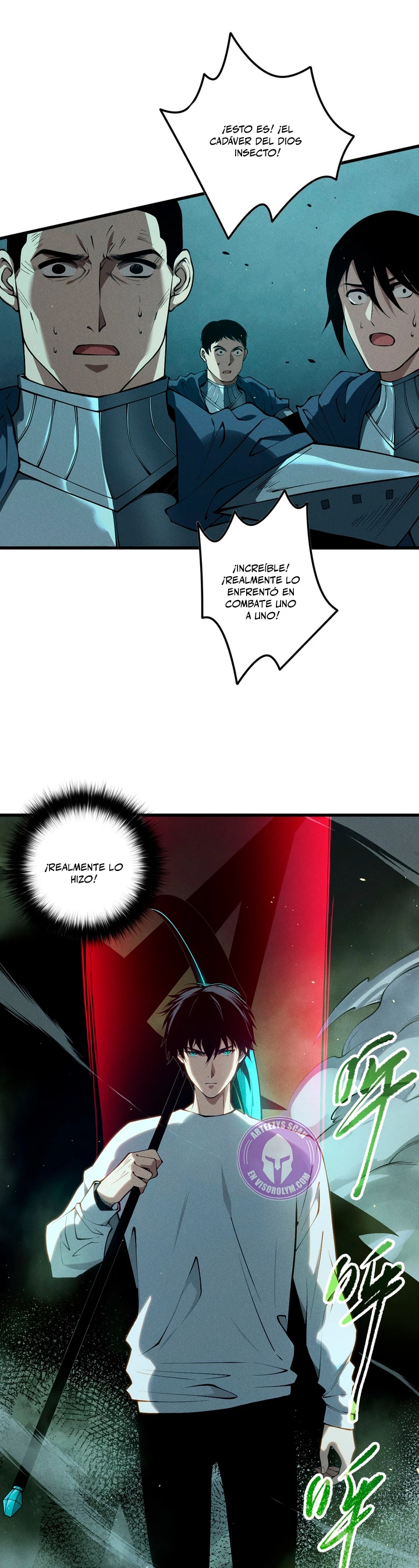 ¡Nigromante¡, ¡Yo soy la plaga! Capítulo 107 - Page 33