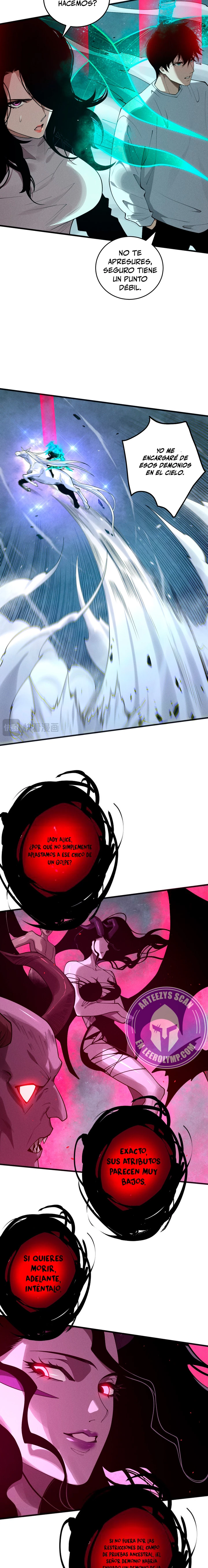 ¡Nigromante¡, ¡Yo soy la plaga! Capítulo 111 - Page 3