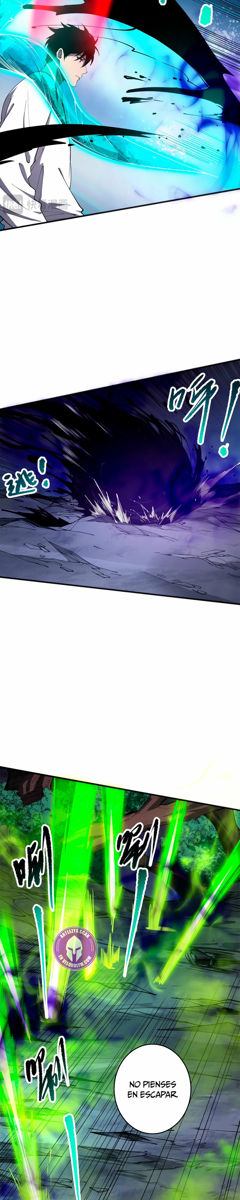 ¡Nigromante¡, ¡Yo soy la plaga! Capítulo 112 - Page 3