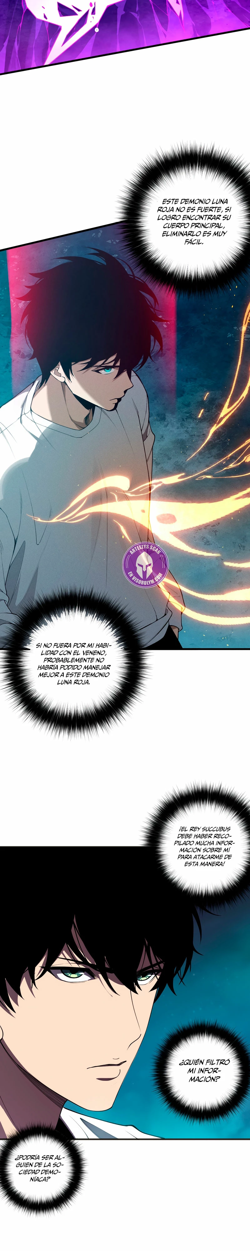 ¡Nigromante¡, ¡Yo soy la plaga! Capítulo 112 - Page 9