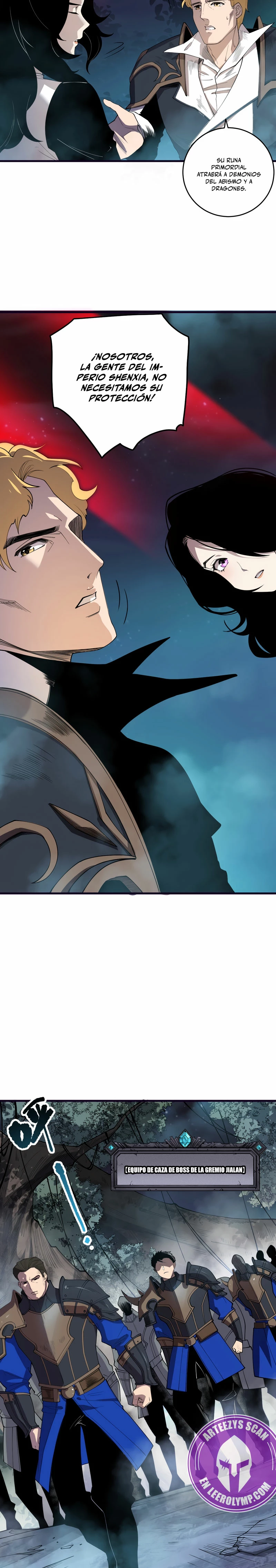 ¡Nigromante¡, ¡Yo soy la plaga! Capítulo 113 - Page 9