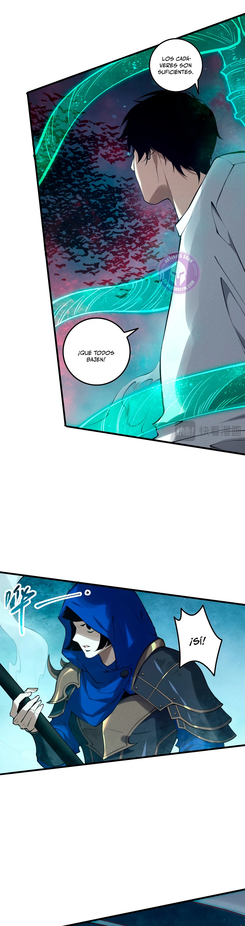 ¡Nigromante¡, ¡Yo soy la plaga! Capítulo 114 - Page 35