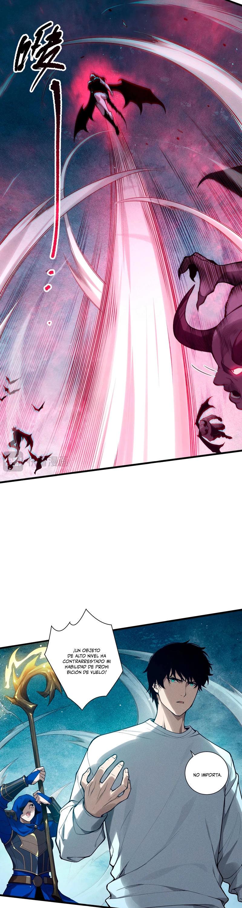 ¡Nigromante¡, ¡Yo soy la plaga! Capítulo 115 - Page 9