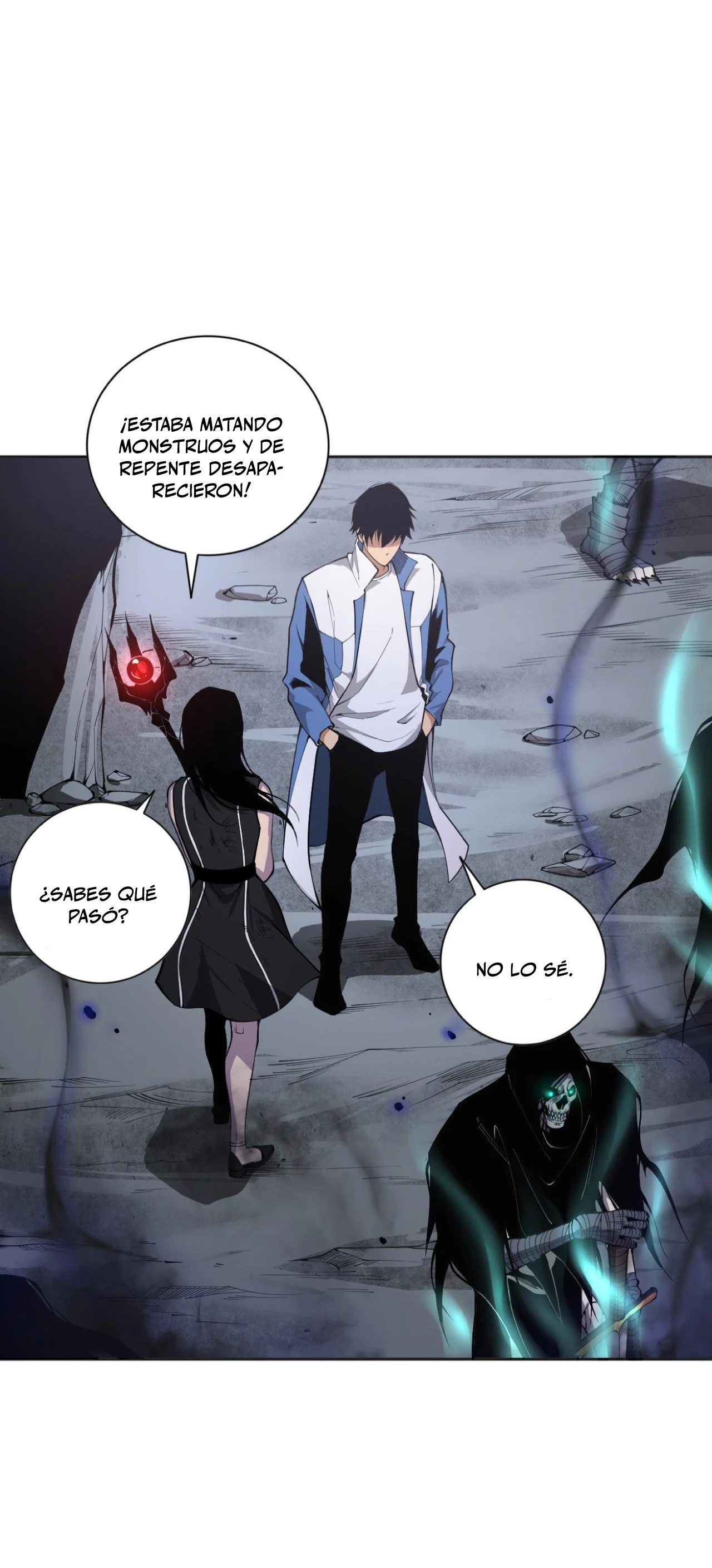 ¡Nigromante¡, ¡Yo soy la plaga! Capítulo 12 - Page 38