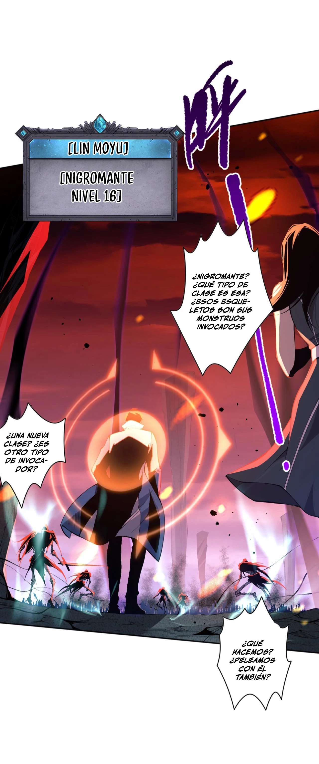 ¡Nigromante¡, ¡Yo soy la plaga! Capítulo 13 - Page 11