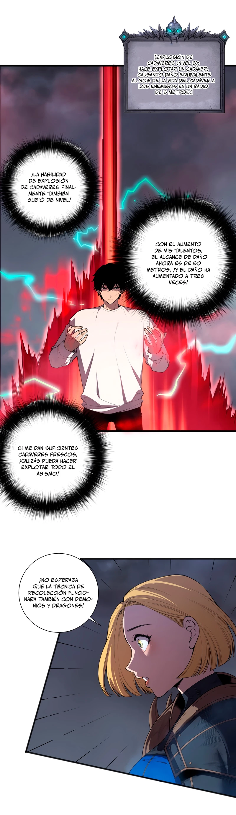 ¡Nigromante¡, ¡Yo soy la plaga! Capítulo 132 - Page 14