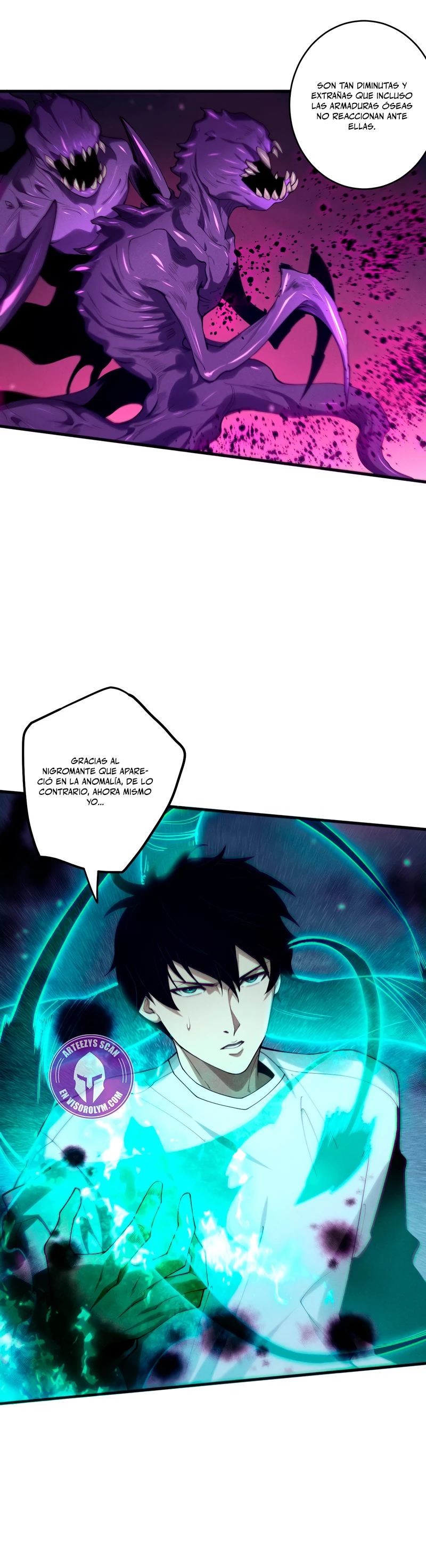 ¡Nigromante¡, ¡Yo soy la plaga! Capítulo 134 - Page 14