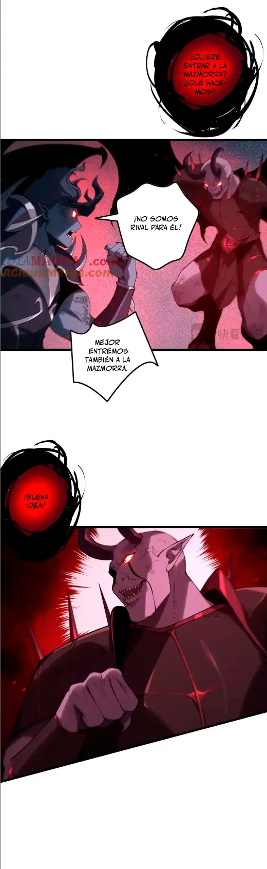 ¡Nigromante¡, ¡Yo soy la plaga! Capítulo 135 - Page 8