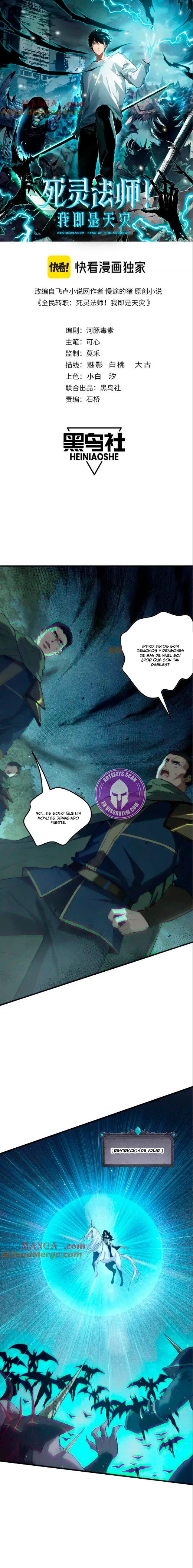 ¡Nigromante¡, ¡Yo soy la plaga! Capítulo 139 - Page 2